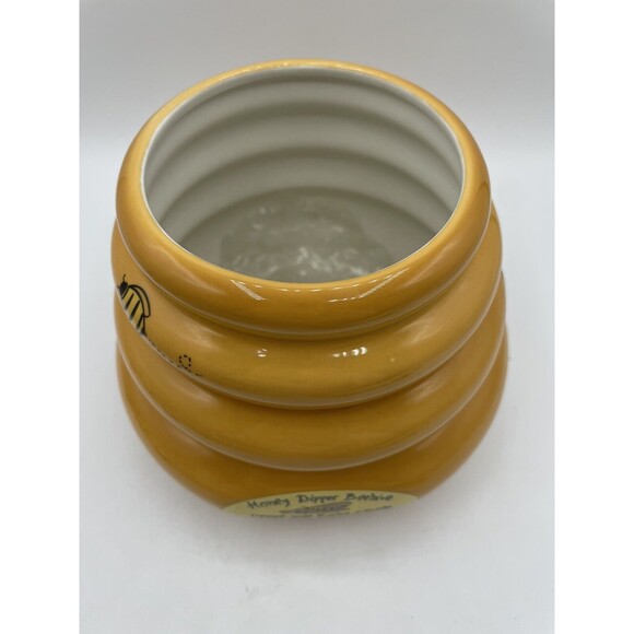 The Lifestyles Collection Bee Honey Dipper Beehive Holder + 10 Wood Dippers Bsh - Picture 7 of 16